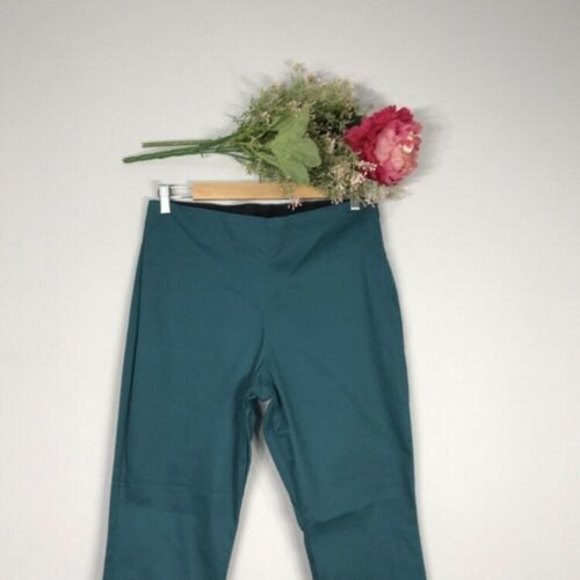 NWT Old Navy Wow Pants High Waist Pull On Canopy Teal Size 6 - Picture 3 of 5